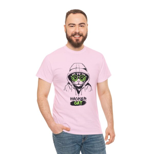 Code Whiskers: The Cyber Purr-ogrammer Tee - Image 101