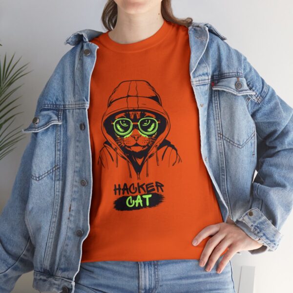 Code Whiskers: The Cyber Purr-ogrammer Tee - Image 69