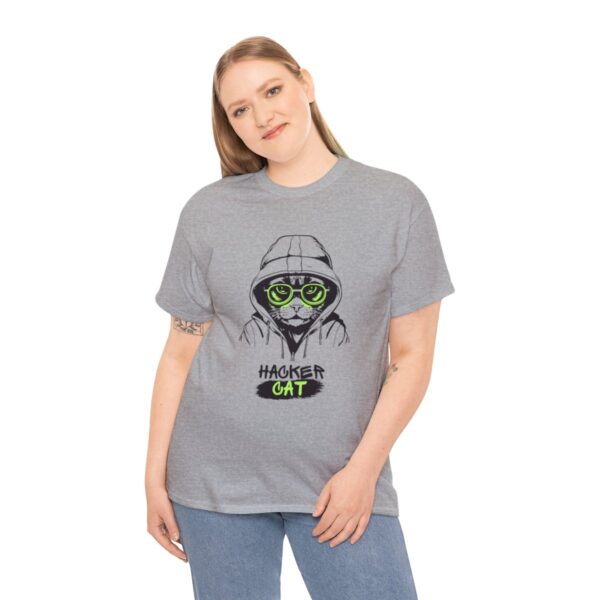 Code Whiskers: The Cyber Purr-ogrammer Tee - Image 40