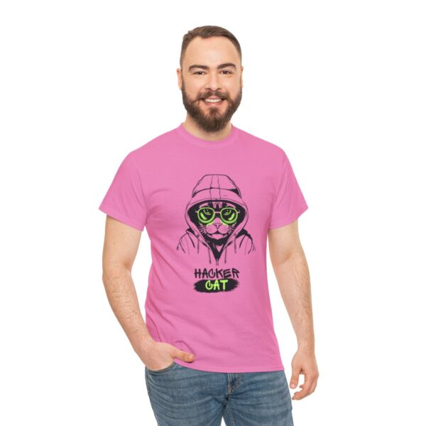 Code Whiskers: The Cyber Purr-ogrammer Tee - Image 113