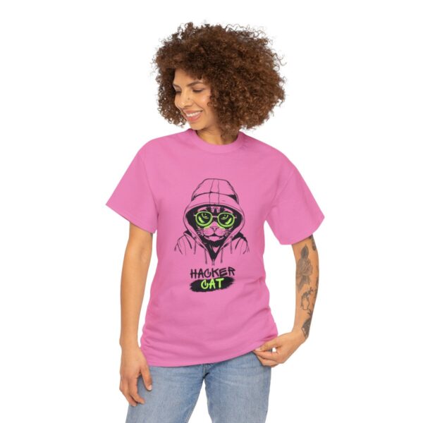 Code Whiskers: The Cyber Purr-ogrammer Tee - Image 109