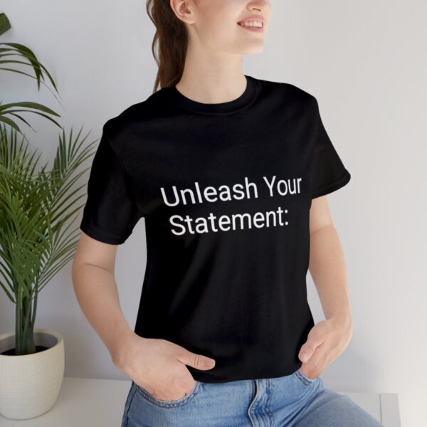 Unleash Your Statement Jersey Tee