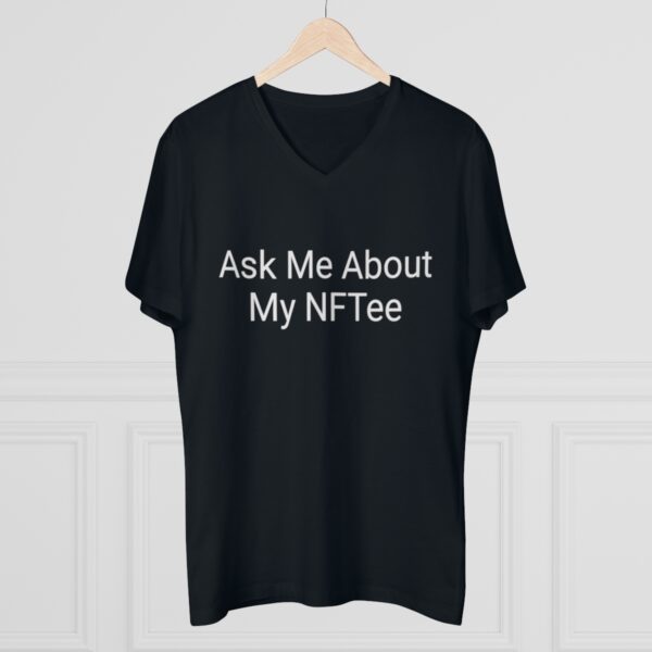 Ask Me About My NFTee V-neck - Image 14