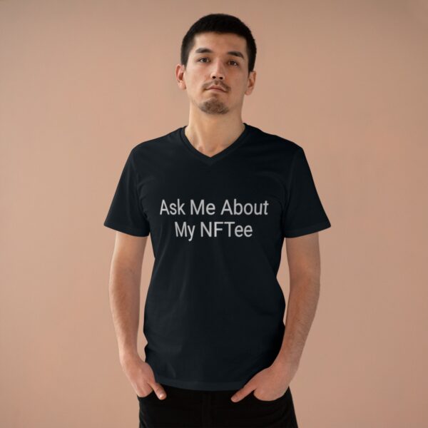 Ask Me About My NFTee V-neck - Image 15