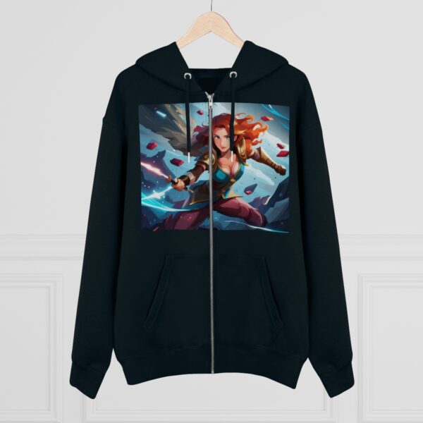 Marketing Warrior Zip Hoodie - Image 9