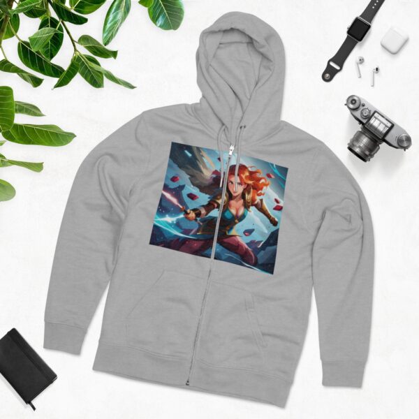 Marketing Warrior Zip Hoodie - Image 4