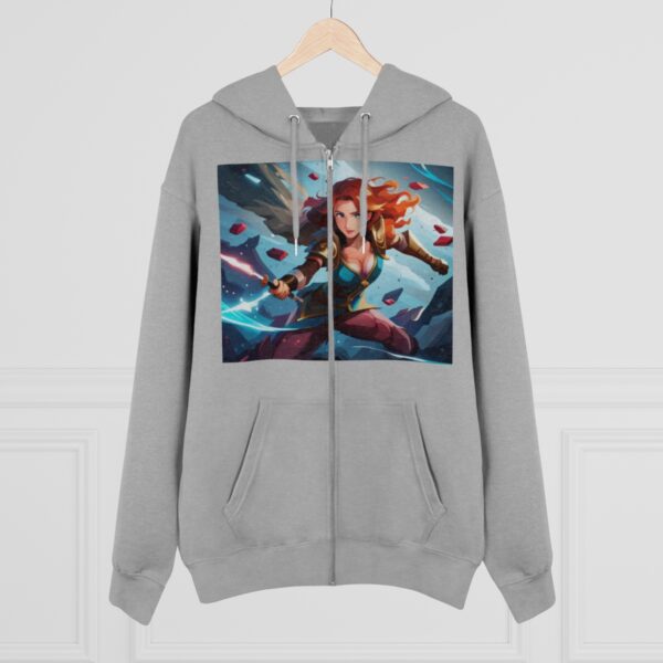 Marketing Warrior Zip Hoodie - Image 5