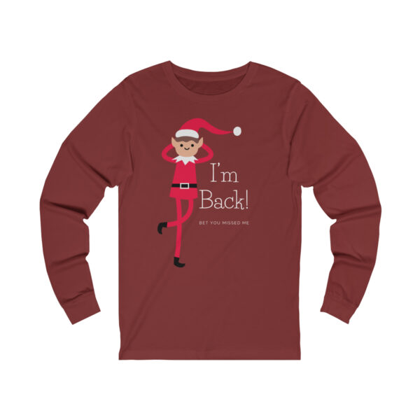 Elfie's Back & Causing Mischief Long Sleeve Tee - Image 5